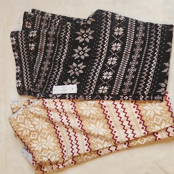 Time and Tru Pants - Holiday, Christmas Soft, High-Rise Junior, Leggins Sz L (12-14)